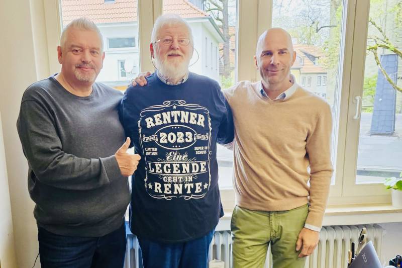 Unser Justus geht in Rente 